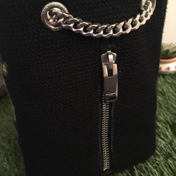 saint laurent emmanuelle Woven Baby Bucket Bag - Picture 8 of 8